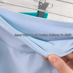 Shorts de ioga respirável de cintura alta para mulheres, leggings esportivos, fitness, corrida, ciclismo, treino, ginásio, verão, 2024