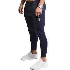 GEHT-Calça Skinny Casual Masculina, Moletom Corredores, Treino de Fitness, Calças Track, Moda Masculina, Marca Outono, Nova - comprar online