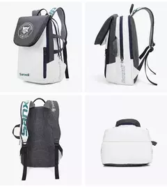 Mochila de remo de tênis dobrável para homens Squash Badminton Racket Bag Bolsa de transporte de raquetebol Sacos esportivos de grande capacidade - Wolf Magazine