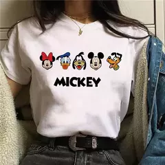 Camisetas estampadas Disney Mickey Femininas, Anos 90, Y2k, Minnie Mouse, Streetwear, Roupa Feminina, Camiseta Kawaii, Moda - loja online