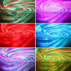 LED Starry Galaxy Luz Projetor, RGB Inteligente Controle Remoto, Estrela Aurora Lâmpada, USB Alimentado, Auto Rotação, Decoração Quarto Home, KTV