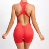Conjunto de treino feminino, kit de ioga, macacão largo, top de academia, sutiã esportivo, roupas fitness, 1 peça, 2024