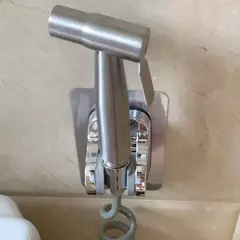 304 Aço Inoxidável Handheld Bidé Pulverizador Conjunto, WC Pistola, Chuveiro Pressurização, Auto Limpeza - comprar online