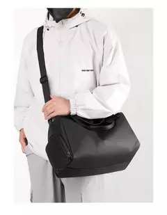 Grande Capacidade Oxford Sacos de Viagem com Zíper, Tecido Espessado, Impermeável, Sólido, Fitness, Bagagem, Esportes na internet