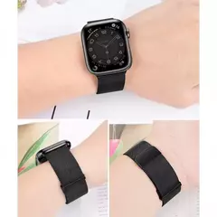 Correia para Apple Watch Band, Pulseira Milanese, Cinto de Metal, 45mm, 44mm, 42mm, Ultra 49mm, 38mm, 40mm, 41mm, iWatch Series 9, 8, 7, 6, 5, 3, SE - Wolf Magazine