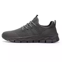 Sapatos esportivos casuais masculinos respirável verão luz sola macia conforto tênis de corrida ao ar livre moda estudante malha plus size tênis - loja online