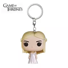Nova chegada bolso chaveiro jogo oficial de jon snow trono personagens figura ação brinquedos colecionáveis para presentes da criança - comprar online