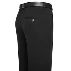 KUBRO-Calça casual reta masculina de seda e gelo, calça masculina, roupa seca rápida, coreana, nova, primavera, outono, 2024 - comprar online