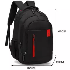 Mochilas Oxford impermeáveis masculinas, mochila de negócios, mochila de viagem casual, mochila de estudante do ensino médio - comprar online
