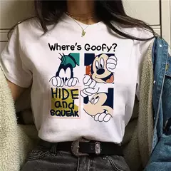 Camisetas estampadas Disney Mickey Femininas, Anos 90, Y2k, Minnie Mouse, Streetwear, Roupa Feminina, Camiseta Kawaii, Moda na internet