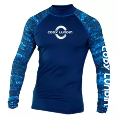 Apertado manga longa mergulho camisetas masculinas, natação Rash Guard Swimwear, proteção UV Surf Vestuário, Beach Floatsuit Tops - comprar online