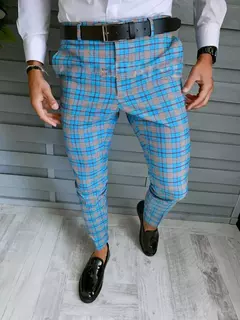 Calça esportiva longa elástica masculina, terno da moda, calça de negócios, nova primavera, verão, outono