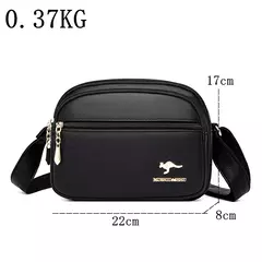 Bolsa mensageiro de couro macio para mulheres, bolso múltiplo, resistente ao desgaste, bolsa feminina de luxo, bolsa de alta qualidade na internet