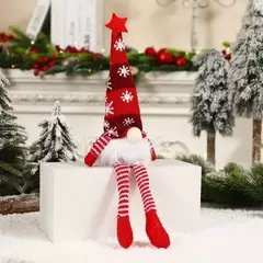 Natal Faceless Doll Gnome Ornamentos, Luz LED, Pelúcia, Artesanato de tricô, Decoração pendente, Decorações para crianças, Presente - Wolf Magazine