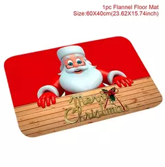 Ao ar livre Papai Noel porta tapete, Feliz Natal tapete, decorações para casa, ornamento de Natal, ano novo, 2025, 2025 - Wolf Magazine
