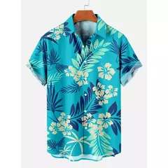 Homens e mulheres estampa em 3D camisas de praia havaianas, GTA, Vice City, moda casual, streetwear, camisa de manga curta, tops, blusa, homem roupas, novo - comprar online