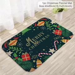 Decorações de Feliz Natal para Casa, Capacho De Alce, Ornamento De Ano Novo, Decoração De Festa De Natal, Natal Noel Rug, Presentes, 2024, 2025