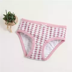 Imagem do Colete infantil de gola redonda de algodão puro, regata feminina, tops de tiras, shorts boxer de cuecas, roupa de verão, 3-8 anos