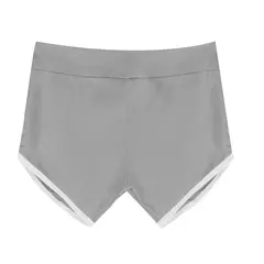 Mulheres de cintura média slim fit calças curtas elásticas altas, shorts apertados femininos para senhoras, corrida, elástico - Wolf Magazine