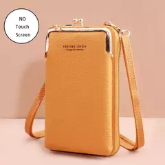 Buylor-Bolsa de couro feminina, tela sensível ao toque, bolsa para celular, bolsa de ombro pequena, macia, feminina, barata, transversal - comprar online