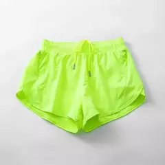 LL-Yoga Fitness Calças Femininas, Cintura Alta, Hip Lifting, Respirável, Esportes, Corrida, Bola de Tênis, Verão, Novo, 2024 - comprar online