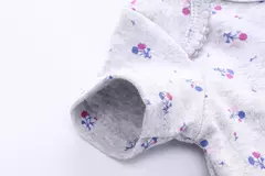 Bodysuits de manga curta para bebê 100% algodão, macios recém-nascidos, roupas infantis, menino e menina, 5 peças, verão - Wolf Magazine