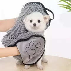 Toalha de banho macia para cães, toalha rápida super absorvente para banho de animais de estimação, toalha de banho conveniente para limpeza de animais de estimação, acessórios para animais de estimação - comprar online