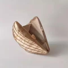 Saco de Embreagem de Mármore Acrílico, Concha, Marrom, Caixa de Pérolas, Bolsas Noite, Designer de Luxo, Carteira, Festa de Casamento, Pedras Dia, Carteira - Wolf Magazine