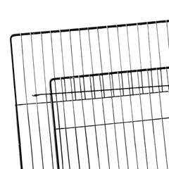Gaiola de porta portátil DIY fio de metal suprimentos cerca - loja online