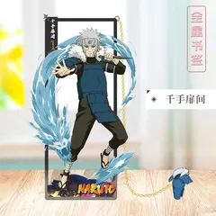 Marcadores de metal Naruto Marcadores de personagens de anime para estudantes figura de anime - Wolf Magazine