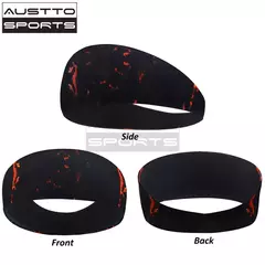 Austto Sports Headband para homens e mulheres, Slim Workout Sweatband, Running System, Outdoor, Cooling - Wolf Magazine