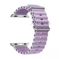 Ocean Strap para Apple Watch, faixa de 49mm, 44mm, 45mm, 41mm, 40mm, 38mm, 44mm, 1:1, iWatch Series 9, 8, 7 SE, original - Wolf Magazine