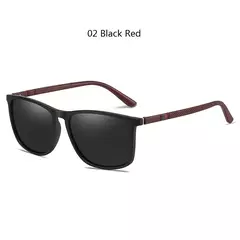 Luxo Praça Vintage óculos polarizados para homens e mulheres, óculos de sol anti-reflexo, moda, viagem, condução, óculos masculinos, UV400, TR90 na internet