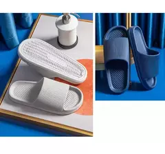 Chinelos antiderrapantes de banheiro para homens e mulheres, confortáveis sandálias ao ar livre, flip-flop de praia, sola macia, eva, leve, nova moda, verão - loja online