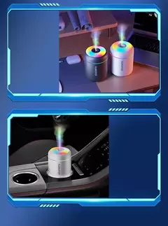 Mini umidificador de ar elétrico, USB, Difusor de Aroma, Purificador de Óleo Essencial, Névoa, Carro, Casa, Quarto, 180ml - loja online