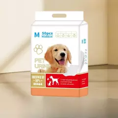 Fraldas grossas de alta absorção para cães, 100/50/40/25 peças, descartáveis, treinamento de cachorros, almofadas de xixi, superfície de secagem rápida, almofada limpa - comprar online