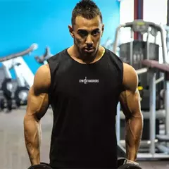 Tops sem mangas de fitness, tops confortáveis de algodão, camiseta respirável, ginásio, wicking umidade, verão - loja online
