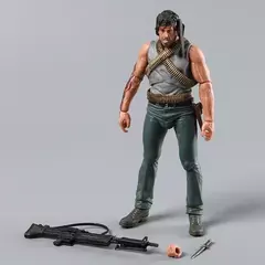 NECA Rambo SDCC 2015 Força da Liberdade Action Figure Boneca Brinquedo Modelo Feito à Mão - Wolf Magazine