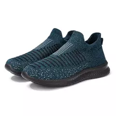 Tênis masculinos confortáveis de malha leve, sapatos de caminhada respiráveis, mocassins casuais, plus size, 49 na internet