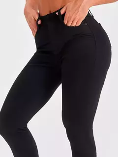 Imagem do Jeans skinny monocromático para mulheres, alta elasticidade, calça jeans longa e elegante, roupa essencial diária, calça básica