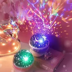 LED Rotating Night Light Projector, Céu Estrelado, Star Master, Crianças, Crianças, Sono, Romântico, USB, Lâmpada, Presentes para Criança - comprar online