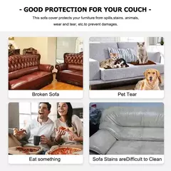 Elastic Jacquard Sofá Capa para Sala de Estar, Stretch Slipcovers, Canto Sofá Covers, L Forma, 1 Seater, 2 Seater, 3 Seater, 4 Seater