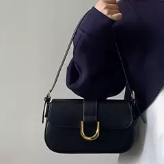 Imagem do Retro couro de patente bolsa de ombro para mulheres luxo aleta crossbody saco cor sólida axilas saco vermelho crossbody bolsa senhora