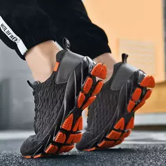 Tênis de corrida antiderrapante respirável para homens e mulheres, tênis esportivos, moda casual, primavera e outono - Wolf Magazine