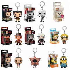 Funko pop chaveiro congelado toy story wall-e estranho dragon ball naruto figura de ação de uma peça brinquedo l02 presentes para crianças - loja online