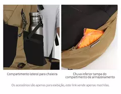 Imagem do Mochila impermeável de montanhismo para homens e mulheres, Bolsa de esportes ao