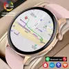 Smartwatch True AMOLED para mulheres, tela feminina, sempre mostrar a hora, 466x466 HD, rastreador de saúde, chamadas de voz, smartwatch para Xiaomi, 2024