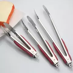 Imagem do Língua anti-aderente de aço inoxidável, língua para salada, servir pão, grelhar, churrasco, acessórios de cozinha