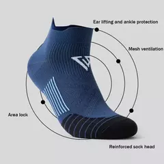 Unisex Quick Dry Sport Socks Set, anti-suor, respirável, ginásio, ciclismo, fitness, homens, mulheres, novo, 1 par - comprar online