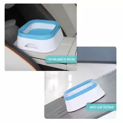 Tigela de água anti-respingo para cães, bebedouro de grande capacidade para animais de estimação, tigela de comida lenta, bebedouro para filhote de cachorro, gato, suprimentos de alimentação anti-gulping - Wolf Magazine